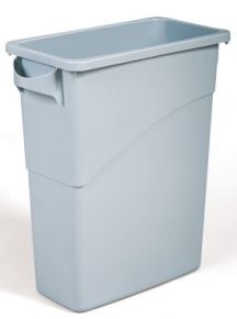 Bin, Slim Jim, Grey, 87L