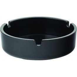 Ashtray, Melamine, Black, 100mm