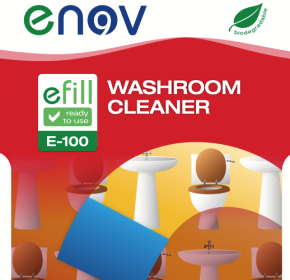 eFill E-100 RTU Label for Trigger Bottle