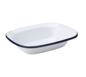 Pie Dish, Enamel, 6.25''