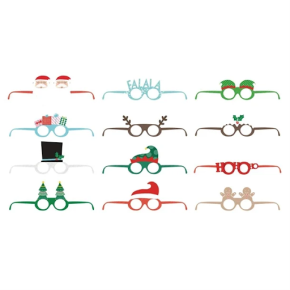 Card Christmas Glasses