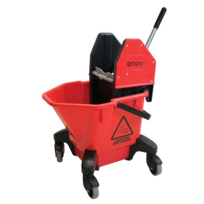 Mop Bucket & Wringer, TC20, 20L, Red