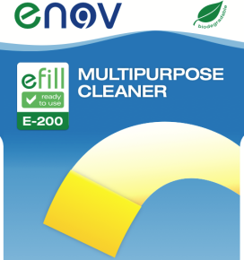eFill E-200 RTU Label for Trigger Bottle