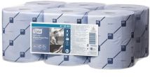 Tork 473263 Reflex Wiping Paper Towel, Blue, 2 Ply 