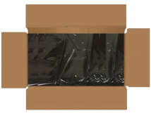 JanSan Refuse Sacks Heavy Duty 90L,18kg Black