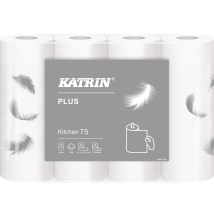 Katrin 225960 Plus Kitchen Rolls 75 2ply (32 Rolls)