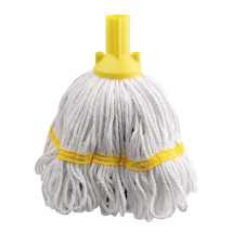 JanSan Exel Revolution Mop Head, Synthetic, 250g, Yellow