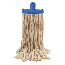 JanSan Exel Multifold Style Yarn Prairie,340g Mop Heads Blue (Mop)