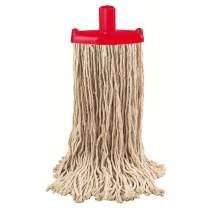 JanSan Exel Multifold Style Yarn Prairie,340g Mop Heads Red (Mop)