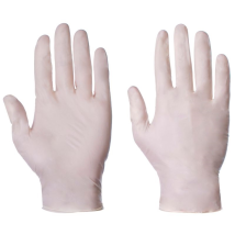 JanSan Latex Gloves, Examination, Powdered, Medium, Natural
