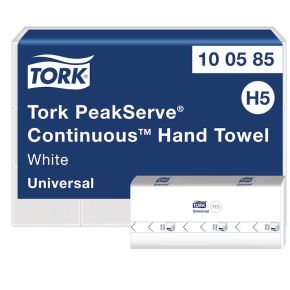 Hand Towels, 1 Ply, Peak Serve, H5, Continuous