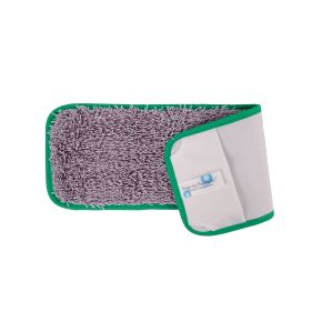 Mop Head, Flat, Microfibre, Nano, 43cm, Green