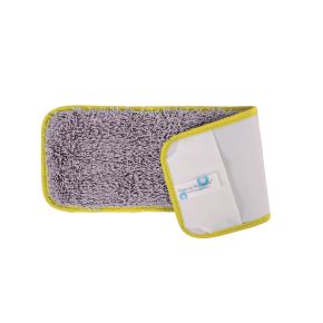 Mop Head, Flat, Microfibre, Nano, 43cm, Yellow