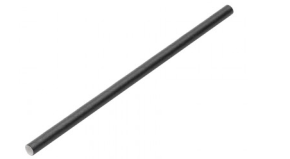 Sip Straw, Black, Paper, 5.5"