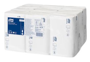Hand Towels, 1 Ply, Tork Xpress H2, White, Universal