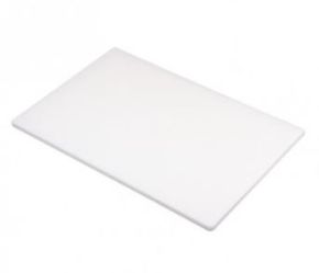 Chopping Board, Low Density, 18 x 12 x 0.5'', White