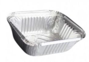 Foil Container, No 2, 141 x 116 x 41mm