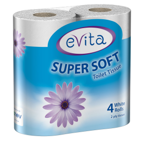 Evita Super Soft 2 Ply Toilet Rolls