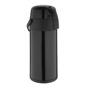 Airpot, Double Wall, Pump Action, Black 5L