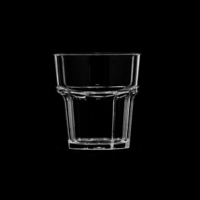 Polycarbonate Rocks Glass, Argon, 9oz