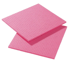 JanSan Sponge Cloths, Red