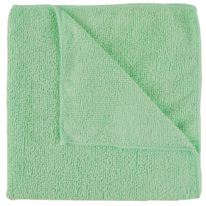 JanSan Cloths, Contract Microfibre, Green