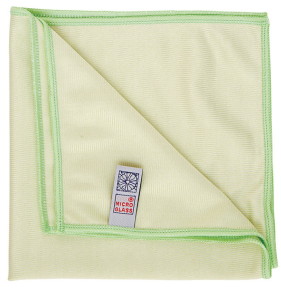 JanSan Cloths, Microglass Microfibre, Small, Green