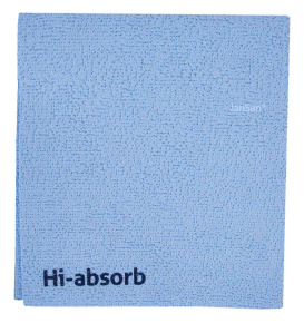 JanSan Cloths, Hi-absorb, Streak-Free, Blue