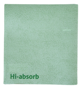 JanSan Cloths, Hi-absorb, Streak-Free, Green
