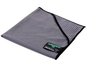 Unger Cloths, ErgoTec Ninja MicroWipe, Small, Grey