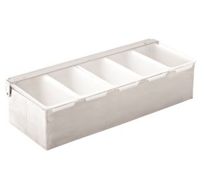 Condiment Holder, 5 Inserts