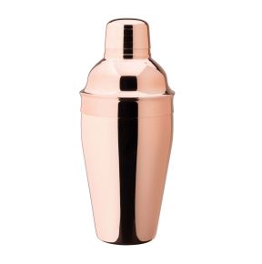 Cocktail Shaker, Fontaine, Copper, 17.5oz