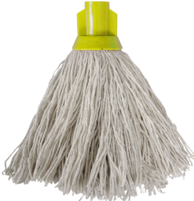 JanSan Socket Mop Head, 160g PY 12oz, Yellow