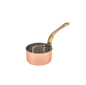 Sauce Pan, Copper Plated, 7x 3.75cm
