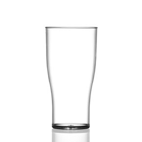 Polycarbonate Half Pint Glass, Tulip, CE NUC