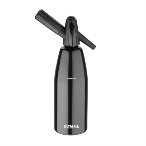 Soda Siphon, Black, 1L