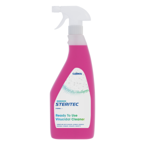 Spray Cleaner, Antiviral, Steritec, RTU, 750ml