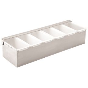 Condiment Holder, 6 Inserts
