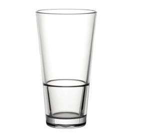 Polycarbonate Glass, Venture Stacking, 20oz, CA