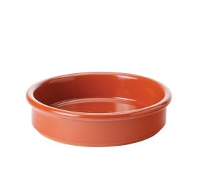 Tapas Dish, Terracotta, 6"