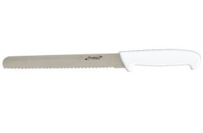Bread Knife, White, 8''