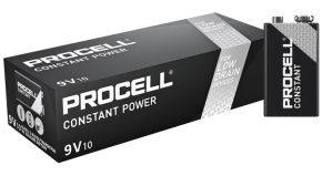Duracell Batteries, Procell, Constant Power, 9V