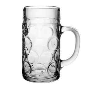 Beer Glass, Stein, 1.3L, LCA @ 2 Pint