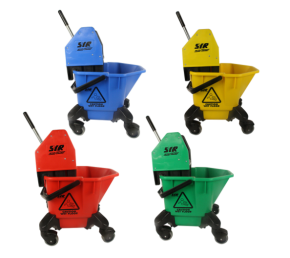 Mop Bucket & Wringer, TC20, 20L, Yellow