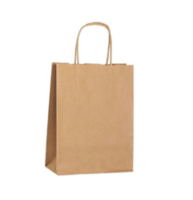 Paper Bag, Twist Handle, Heavy Duty, Medium