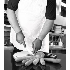 Aprons, Disposable, White, Roll of 200