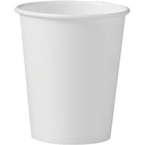 Hot Cup, 4oz, Single Wall, Compostable, Edenware, White