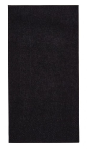 Napkin, 40cm, 2 Ply, 8 Fold, Black
