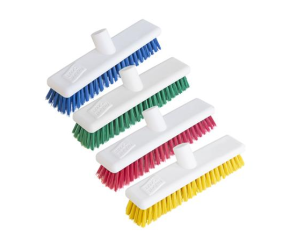 Broom Head, RS, Soft Bristle, 18" / 50cm, Red