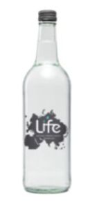 Sparkling Water, Glass, Large